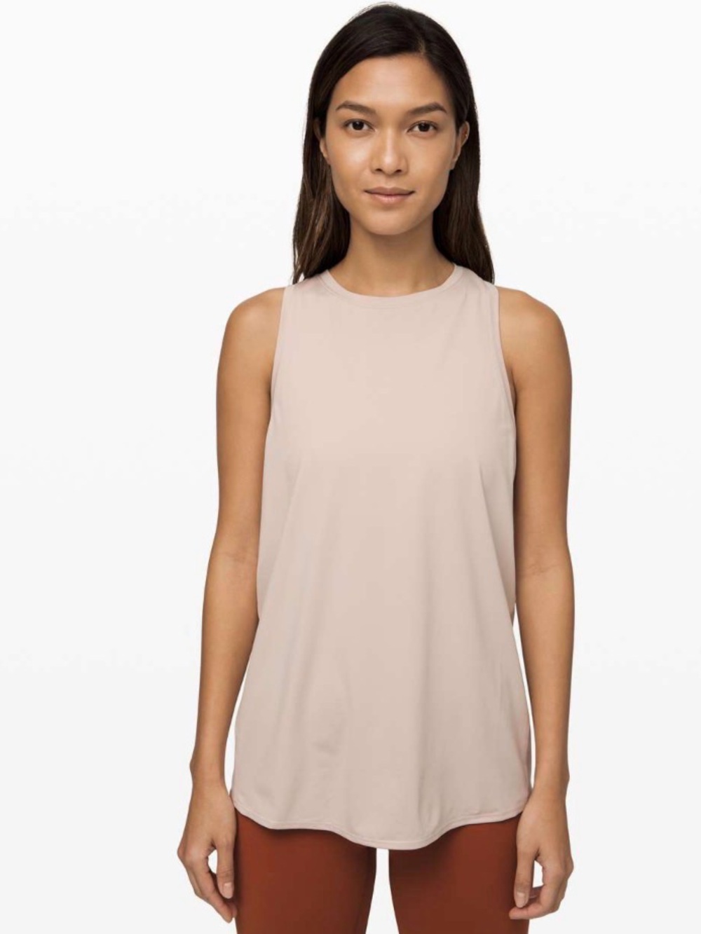 Women’s Lululemon All Tied Up Tank In Pink Bliss Size 10